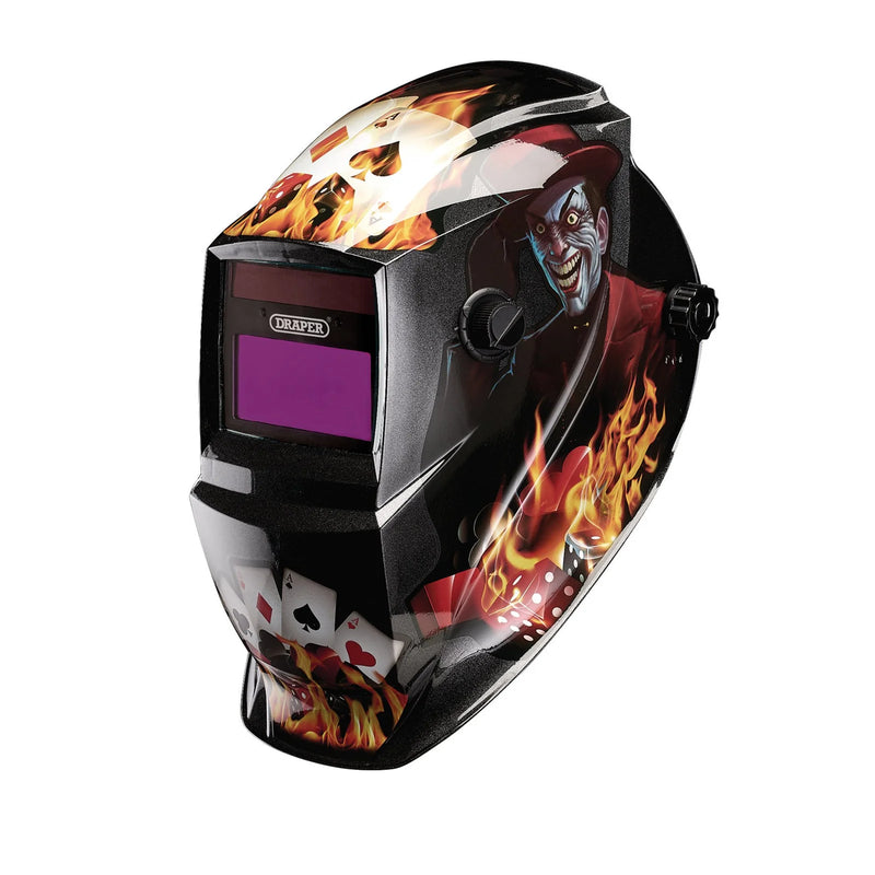 Draper Auto-Darkening Welding Helmet WHVS-PC 9-13 Shade Level