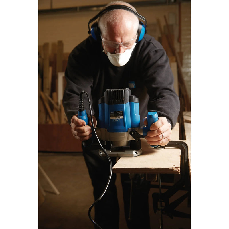 Draper Router 230V Variable Speed 1/4" 1200W