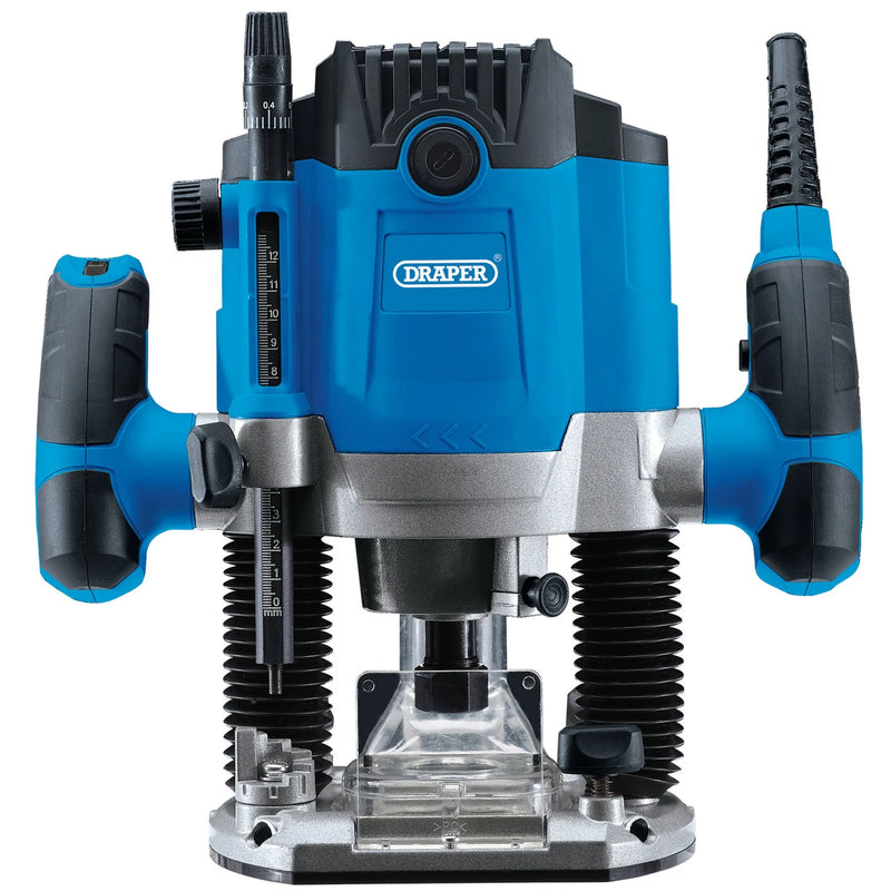 Draper 1800W 230V Router with Variable Speed and Accessories