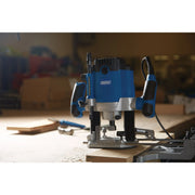 Draper 1800W 230V Router with Variable Speed and Accessories