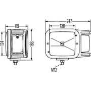 Hella Headlight Headlamp T4W Left 1EA 007 108-011