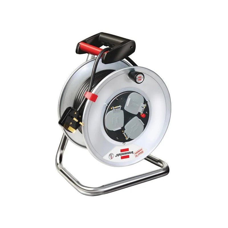 Brennenstuhl Garant S 3 Cable Reel 240V 13A 3-Socket 25m - 1198053