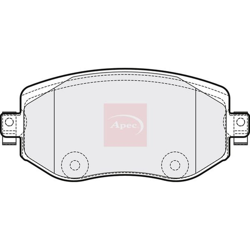 Apec Front Brake Pad Set PAD2169