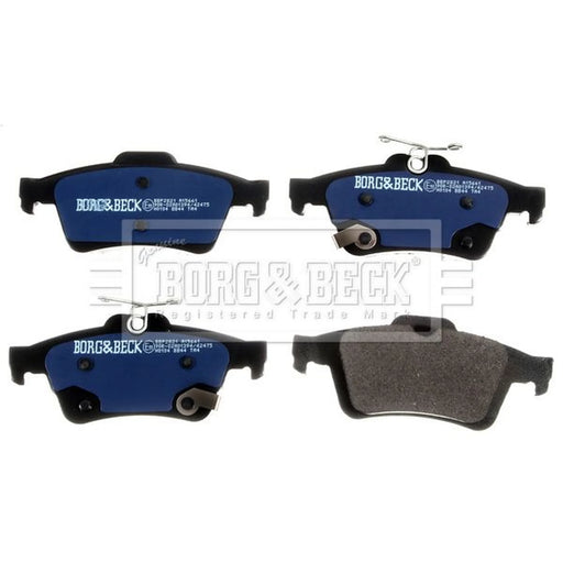 Borg & Beck 4 x Rear Brake Pad Set BBP2821