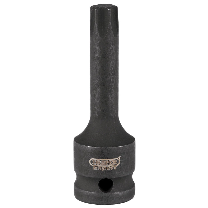 Draper Impact Socket Bit T55 1/2" Sq. Dr. Chrome Molybdenum Steel