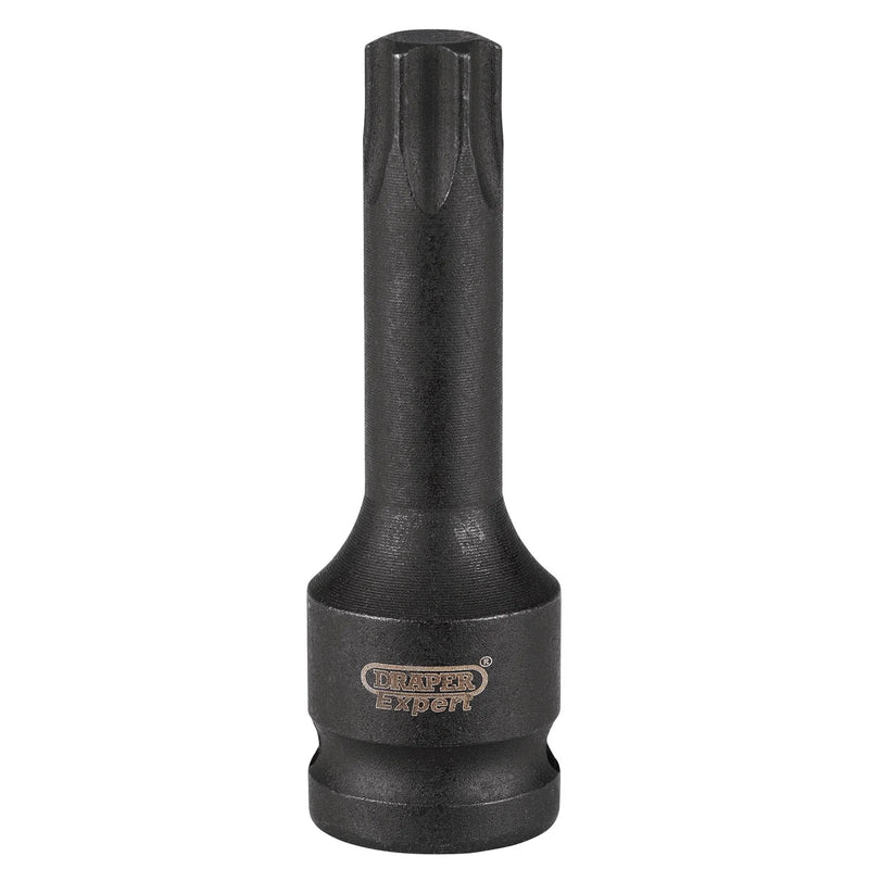 Draper Impact Socket Bit T60 1/2" Sq. Dr. Chrome Molybdenum