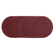 Draper Sanding Discs 125mm Hook & Loop 40G Pack of 10