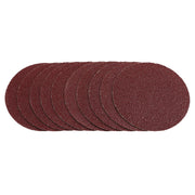 Draper Sanding Discs 125mm Hook & Loop 40G Pack of 10