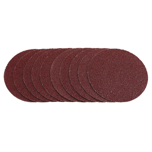 Draper Sanding Discs 125mm Hook & Loop 40G Pack of 10