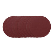 Draper Sanding Discs 125mm Hook & Loop 120G Pack of 10