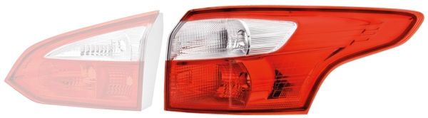 Hella 2VA 354 995-121 Tail Light Assembly