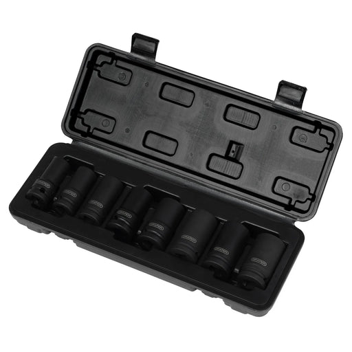 Draper Locking Wheel Nut Removal Set 1/2" Sq. Dr. 8 Piece