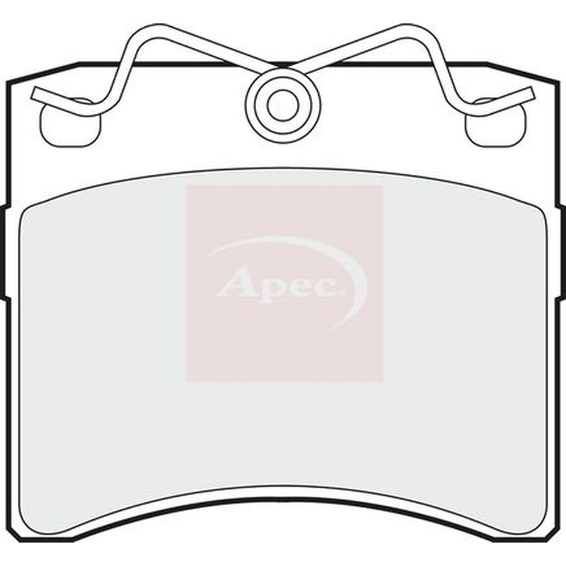 Apec Front Brake Pad Set PAD766
