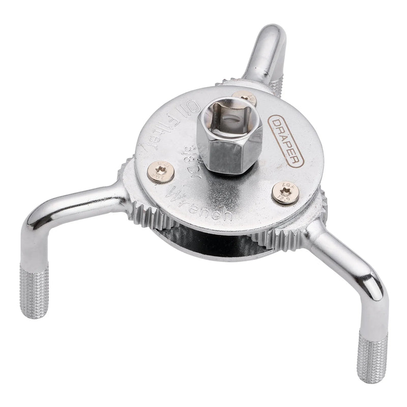 Draper 3-Leg Oil Filter Wrench 69-136mm