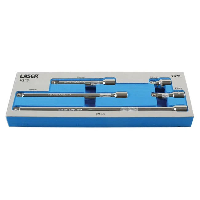 Laser Tools Extension Bar Set d 5pc 1-3