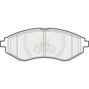 NAPA Front Brake Pad Set NBP1038