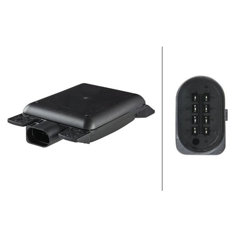 Hella Control Unit Blind Spot Right Rear 6PZ 011 719-241