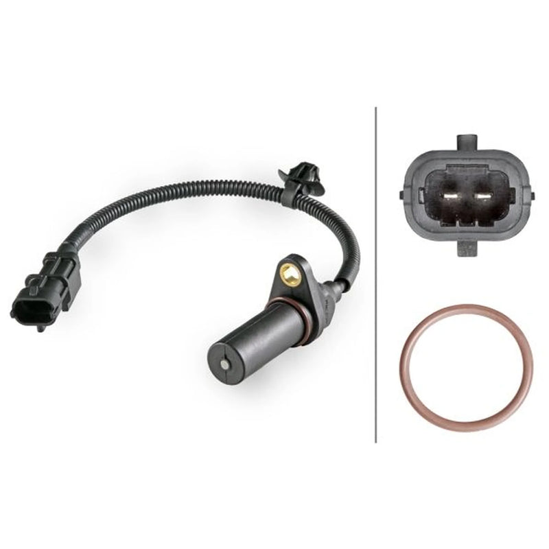 Hella Crankshaft Position Sensor 6PU 009 168-351