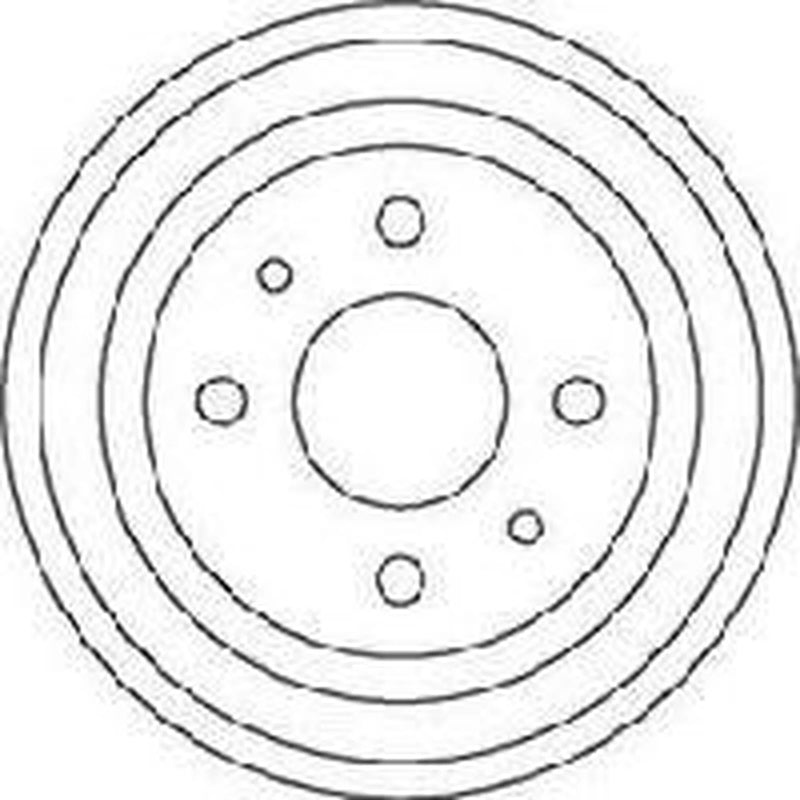 Abtex Brake Drum Assembly Rear BDM929