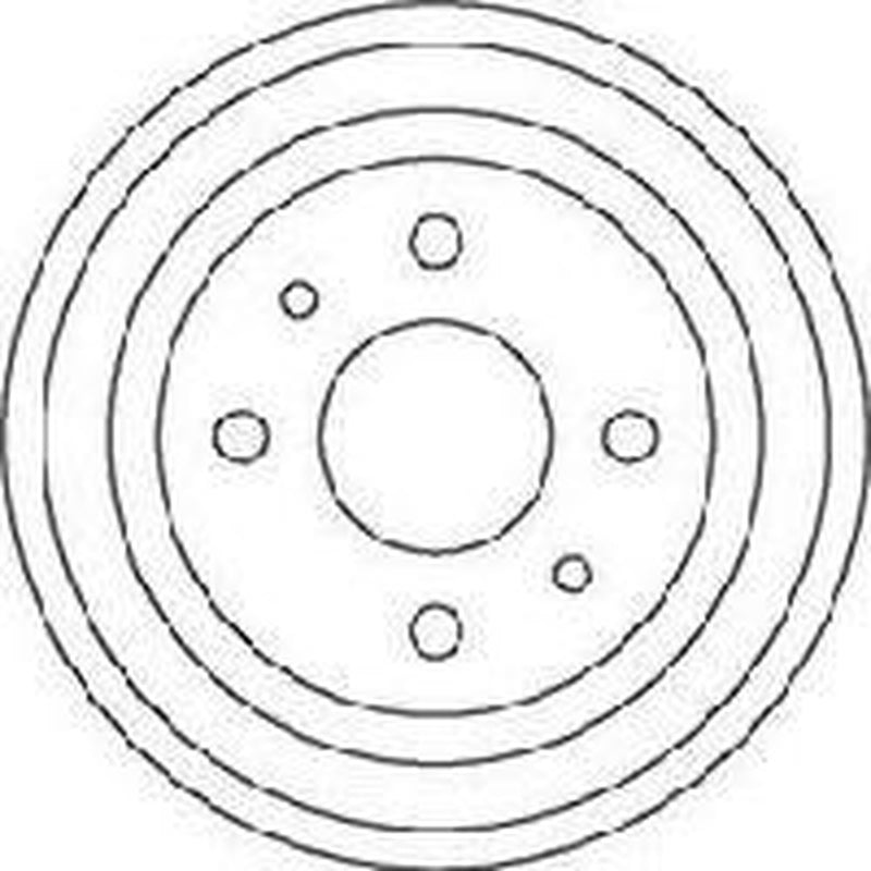 Abtex Brake Drum Assembly Rear BDM929