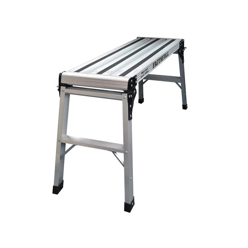Faithfull Fold Away Step Up Aluminium L100 x H52 x W30cm - FAISTEPUP3