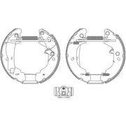 Mintex Brake Shoe Set Axle Kit MSP113