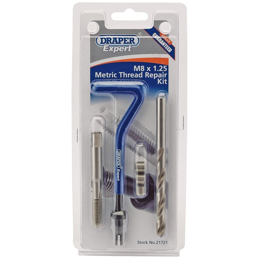 Draper Metric Thread Repair Kit, M8 x 1.25 21721 Draper  - Town Parts