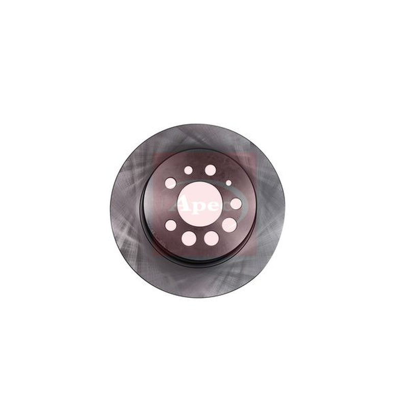 Apec 2 x Solid Rear Brake Discs DSK619
