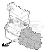 Borg & Beck Engine Mount Mounting BEM4059