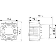 Hella Headlamp De-Les A/F Md12/24 1LL Left 1LL 015 318-011 ACX3295850 1LL 015