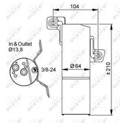NRF Air Conditioning Dryer 33303
