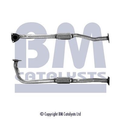 BM Catalysts BM70265 Exhaust Pipe Front Stainless Steel Fits Daewoo Espero BM - Town Parts