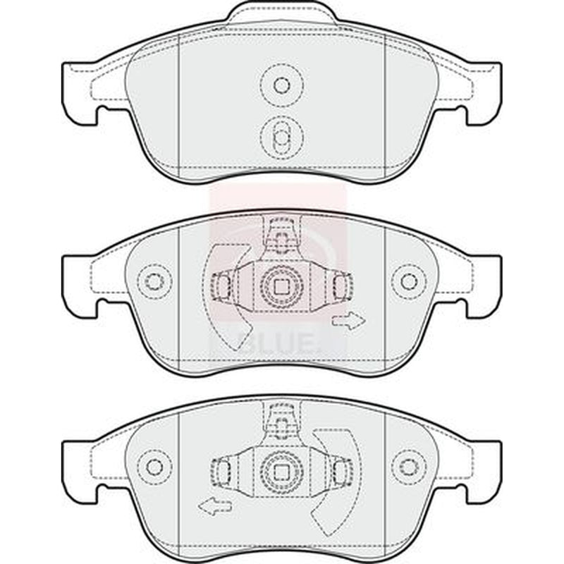 Apec Front Brake Pad Set PD3250