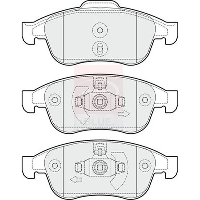 Apec Front Brake Pad Set PD3250