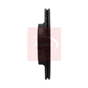 Apec 2 x Vented Rear Brake Discs DSK2702