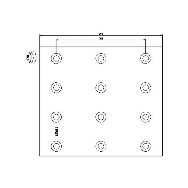 DON Don Cv Brake Lining Set PB18192S7113