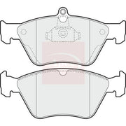 Apec Front Brake Pad Set PAD847