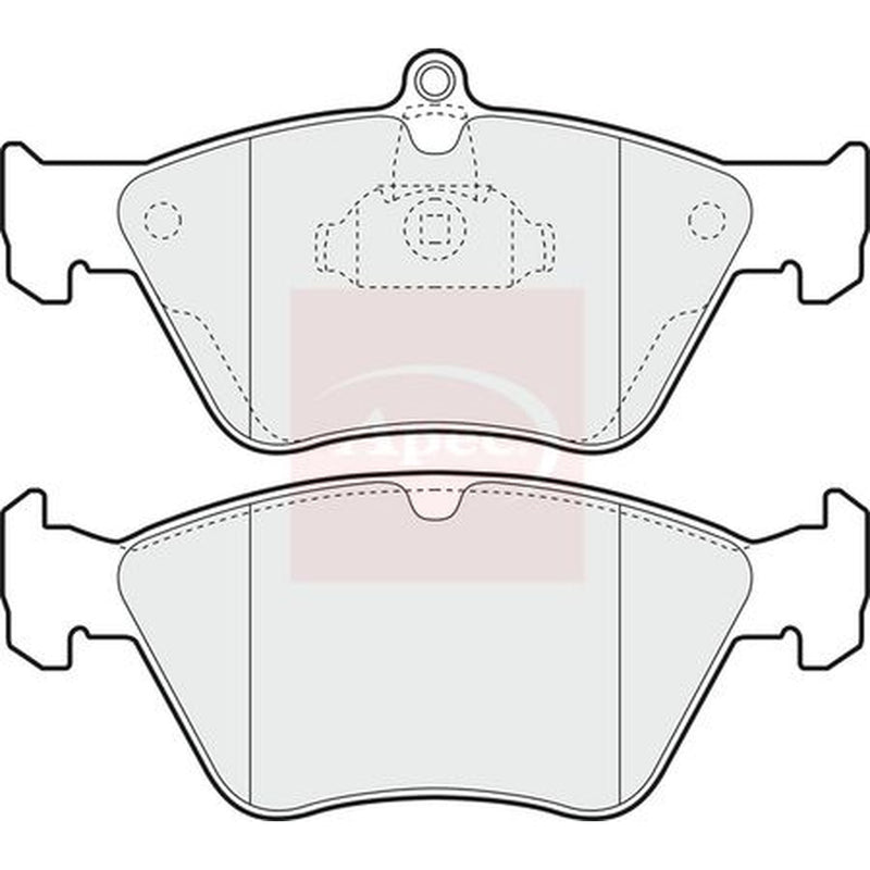 Apec Front Brake Pad Set PAD847