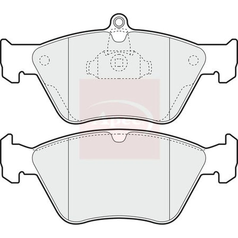 Apec Front Brake Pad Set PAD847