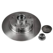 Febi 2 x Solid Rear Brake Discs 38306