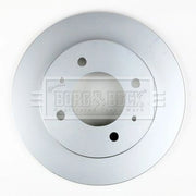 Borg & Beck 2 x Solid Rear Brake Discs BBD4188