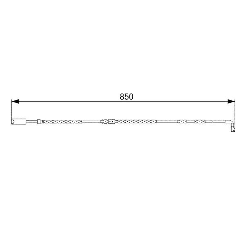 Bosch Brake Pad Wear Sensor Front 1 987 473 030