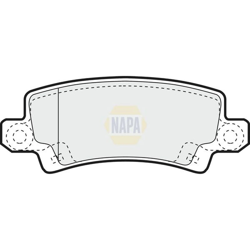 NAPA Rear Brake Pad Set NBP1396