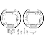 Mintex Brake Shoe Set Axle Kit MSP319
