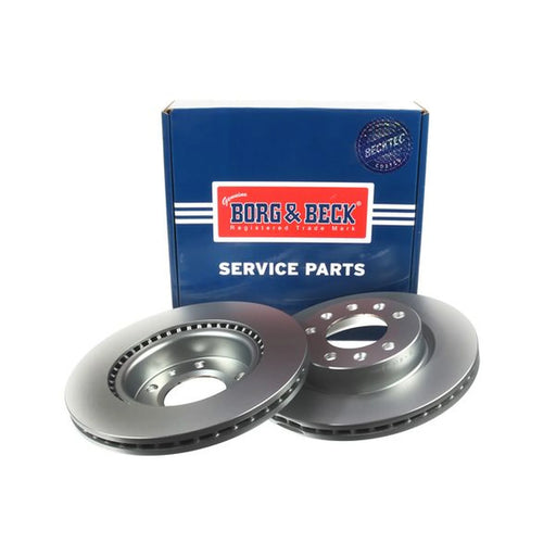 Borg & Beck 2 x Vented Front Brake Discs BBD5357