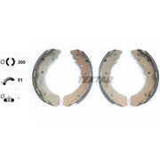 Textar Brake Shoe Set Axle Kit 91073000