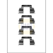 NAPA Brake Pad Accessory Fitting Kit Front NFK1396