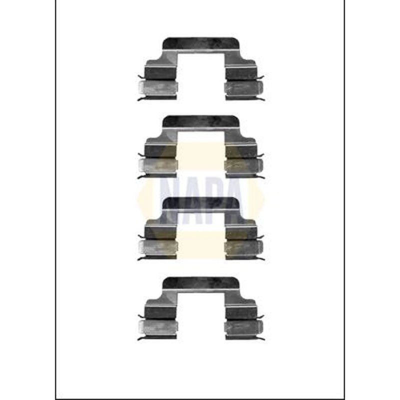 NAPA Brake Pad Accessory Fitting Kit Front NFK1396