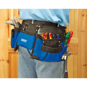 Draper Double Pouch Tool Belt with Quick Release Buckle