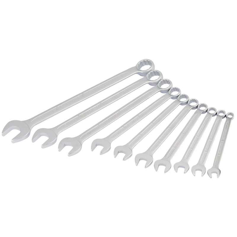 Elora Long Metric Combination Spanner Set 10 Piece 8-22mm
